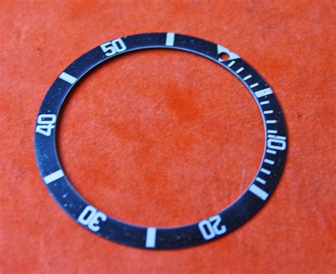 genuine rolex submariner bezel insert